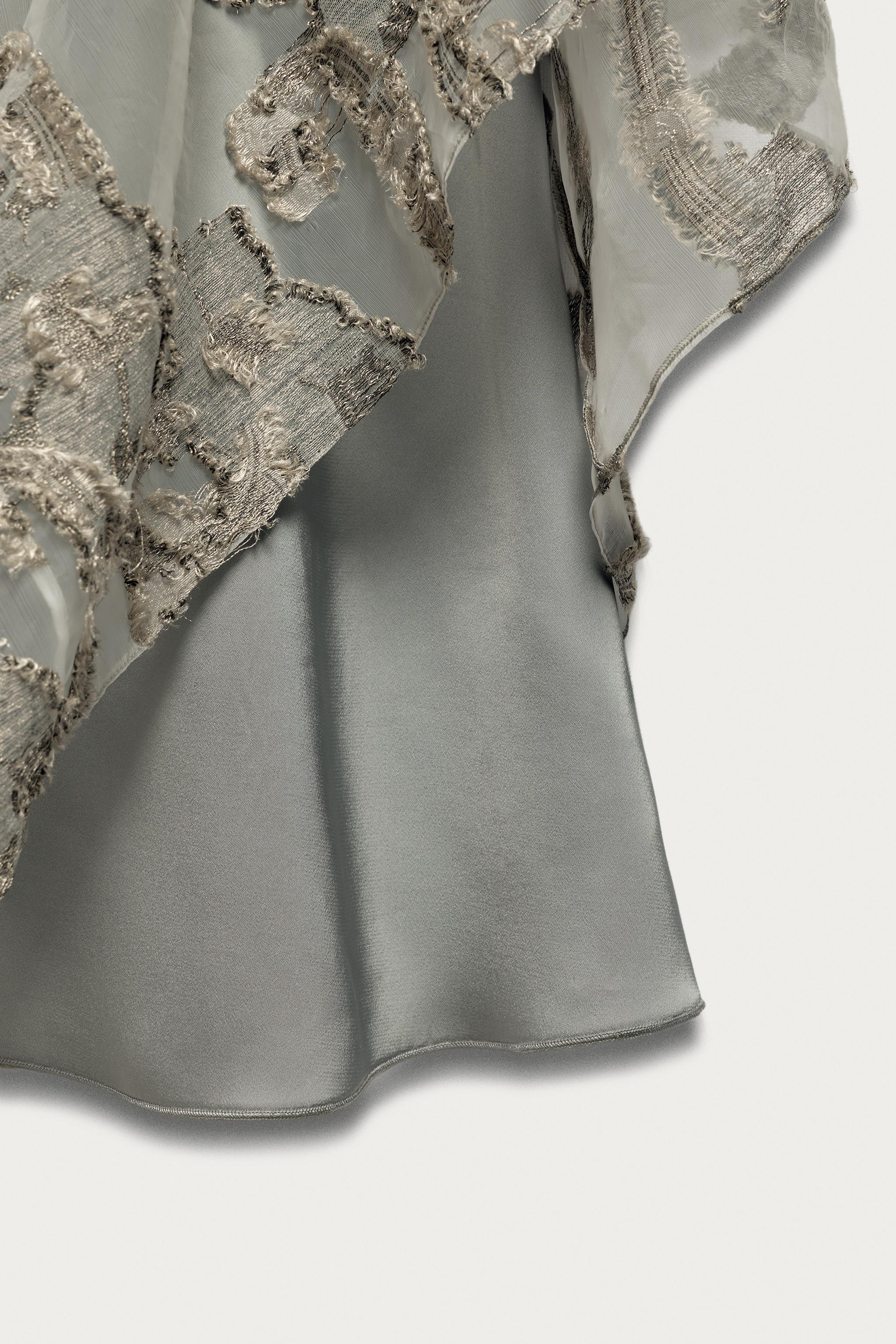 SEQUINED JACQUARD TUNIC DRESS MARISA BERENSON X ZARA